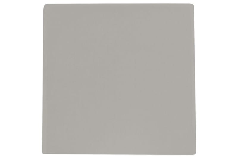 Trädgårdsstol set om 6 Taviano - Vitt, grått, ljust trä - Utemöbler - Balkong - Balkongmöbler - Balkongstolar