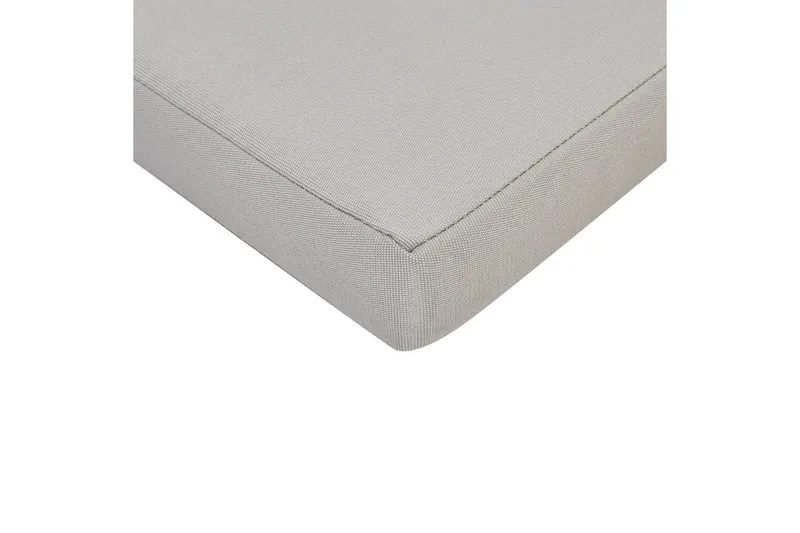 Trädgårdsstol set om 6 Taviano - Vitt, grått, ljust trä - Utemöbler - Balkong - Balkongmöbler - Balkongstolar