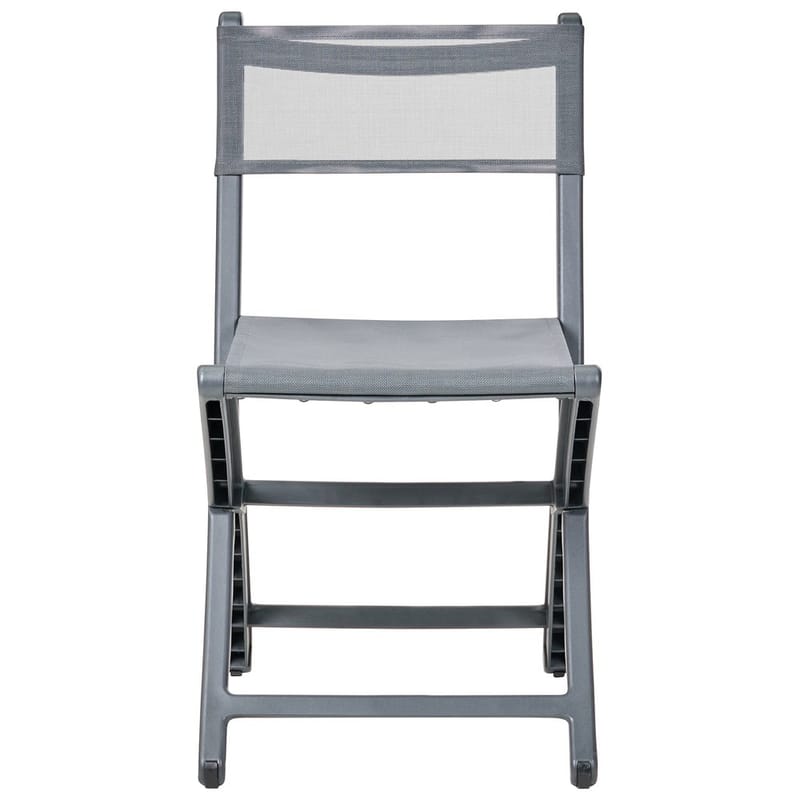 Trädgårdsstol Talca 4-pack - Grå - Utemöbler - Balkong - Balkongmöbler - Balkongstolar