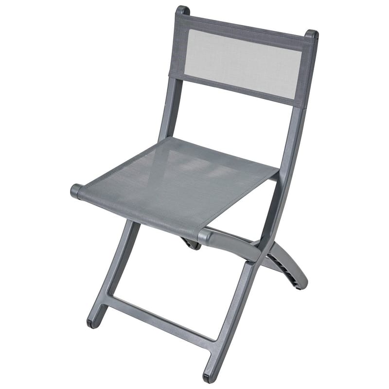 Trädgårdsstol Talca 4-pack - Grå - Utemöbler - Balkong - Balkongmöbler - Balkongstolar