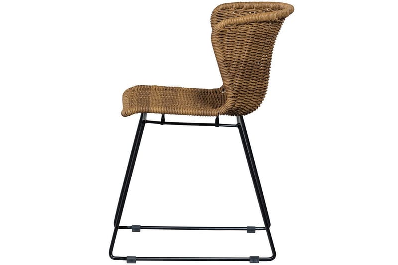 Trädgårdsstol Vingar Rep Set om 2 - Utemöbler - Balkong - Balkongmöbler - Balkongstolar