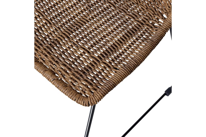 Trädgårdsstol Vingar Rep Set om 2 - Utemöbler - Balkong - Balkongmöbler - Balkongstolar