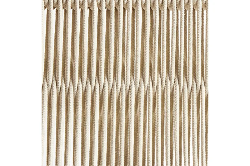 Trädgårdsstol Prossedi set om 2 Beige/ljust trä - Beige/ljust trä - Utemöbler - Balkong - Balkongmöbler - Balkongstolar