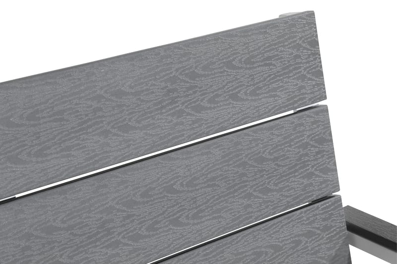 Tunis Stapelstol Utomhus Aintwood - Vit/Grå - Utemöbler - Balkong - Balkongmöbler - Balkongstolar