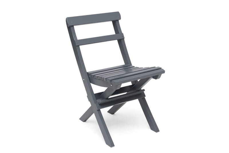 Utestol Hillerstorp Torpet Klappstol Utomhus Stålgrå - Stålgrå - Utemöbler - Balkong - Balkongmöbler - Balkongstolar