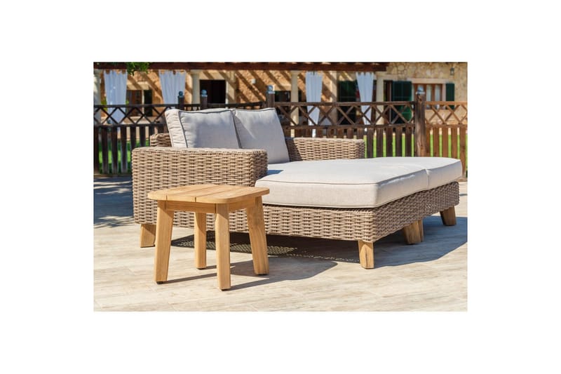Utomhusmöbelgrupp Lifestyle Garden Bahamas schäslongs vänster&höger & soffbord 50s - Utemöbler - Balkong - Balkongmöbler - Balkonggrupper