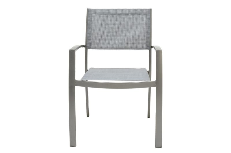 Utomhusmöbelgrupp Lifestyle Garden Solana bistro bord + 2 x stapelbarfotölj - Utemöbler - Balkong - Balkongmöbler - Balkonggrupper