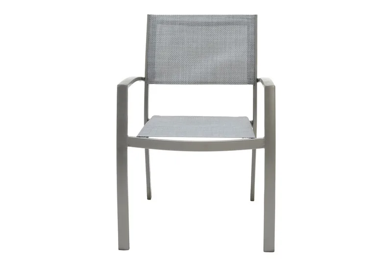 Utomhusmöbelgrupp Lifestyle Garden Solana bistro bord + 2 x stapelbarfotölj - Utemöbler - Balkong - Balkongmöbler - Balkonggrupper