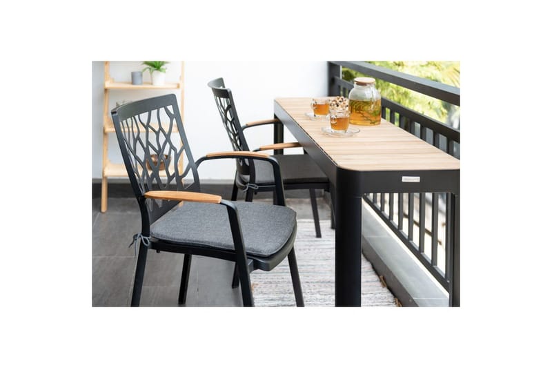 Utomhusmöbelgrupp Lifestyle Garden Portals balcony bord & 2 stol - Utemöbler - Balkong - Balkongmöbler - Balkonggrupper