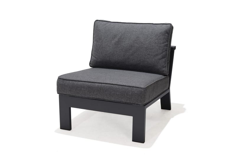 Utomhusmöbelgrupp Lifestyle Garden PALAU 2x sidostol + 2x ottoman + sidobord 60 cm - Utemöbler - Balkong - Balkongmöbler - Balkonggrupper