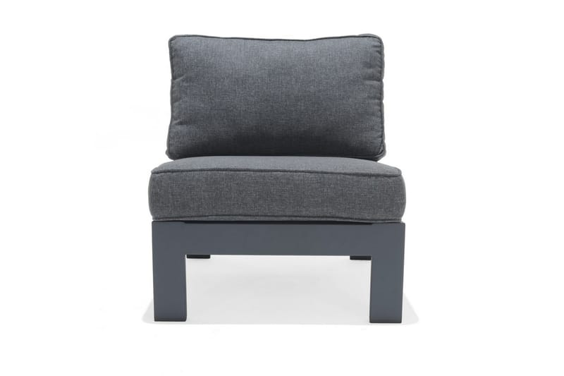 Utomhusmöbelgrupp Lifestyle Garden PALAU 2x sidostol + 2x ottoman + sidobord 60 cm - Utemöbler - Balkong - Balkongmöbler - Balkonggrupper