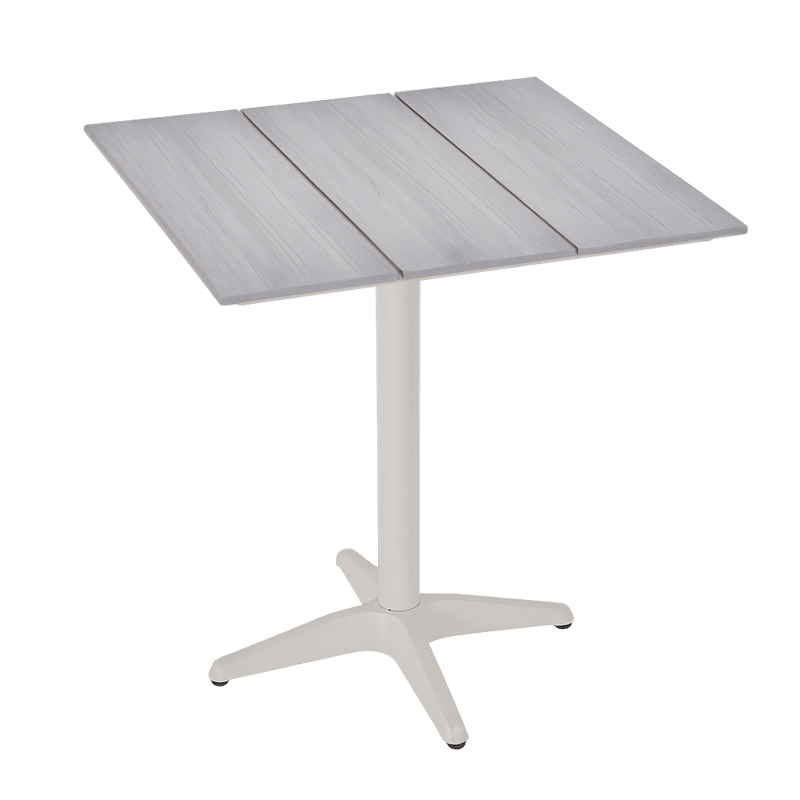 Utomhusmöbelgrupp Palermo bistroset med Seville karmstolar - grå/beige/sand - Utemöbler - Balkong - Balkongmöbler - Balkonggrupper