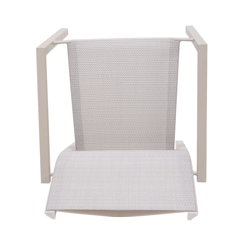 Utomhusset Urbanite bistrobord + 2 carverstolar - ljusgrå - Utemöbler - Balkong - Balkongmöbler - Balkonggrupper