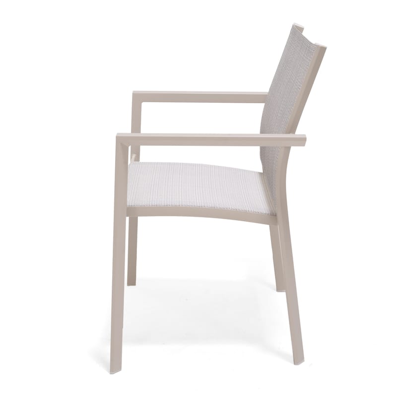 Utomhusset Urbanite bistrobord + 2 carverstolar - ljusgrå - Utemöbler - Balkong - Balkongmöbler - Balkonggrupper