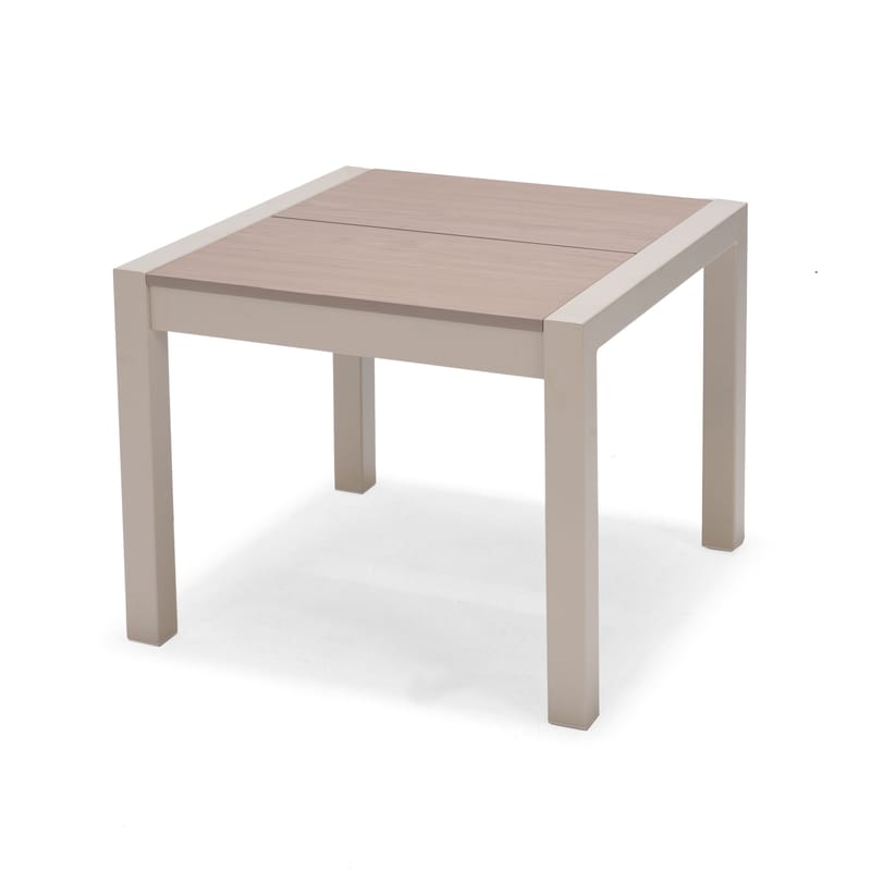 Utomhusset Urbanite sidobord 50 + 2 carverstolar - ljusgrå - Utemöbler - Balkong - Balkongmöbler - Balkonggrupper