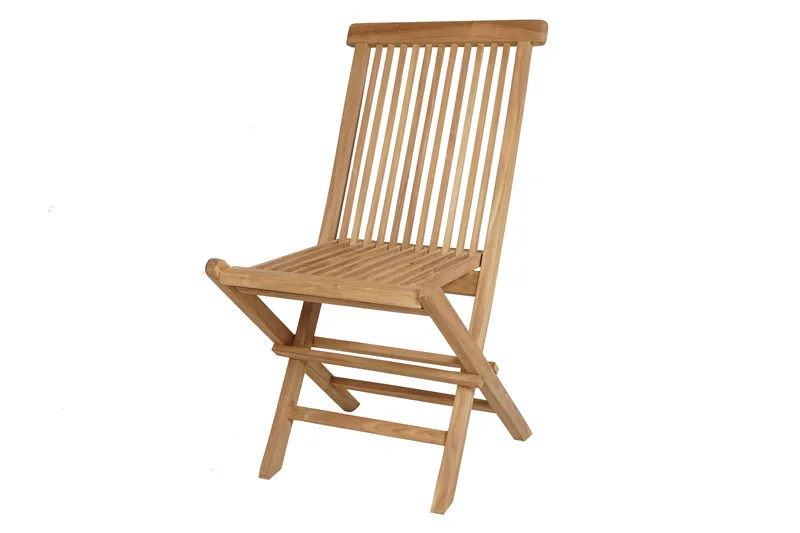 Utomhusstol Milano fällstol - trä - Utemöbler - Balkong - Balkongmöbler - Balkongstolar