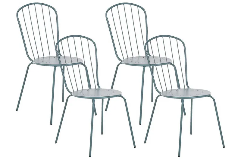 Victoriaville Matstol Utomhus - Blå - Utemöbler - Balkong - Balkongmöbler - Balkongstolar