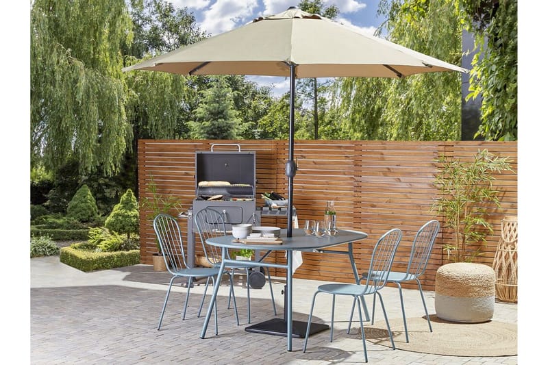 Victoriaville Matstol Utomhus - Blå - Utemöbler - Balkong - Balkongmöbler - Balkongstolar