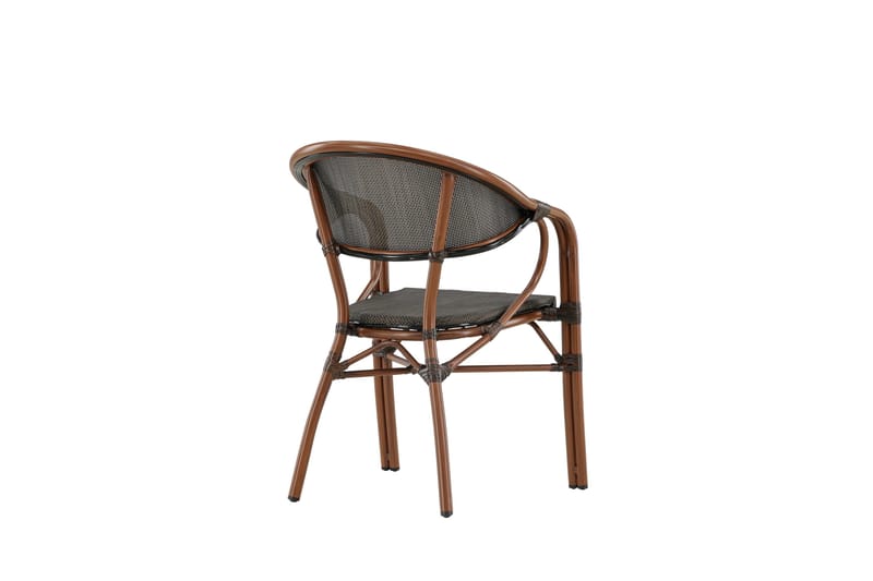 Vila Karmstol Utomhus - Svart - Utemöbler - Balkong - Balkongmöbler - Balkongstolar