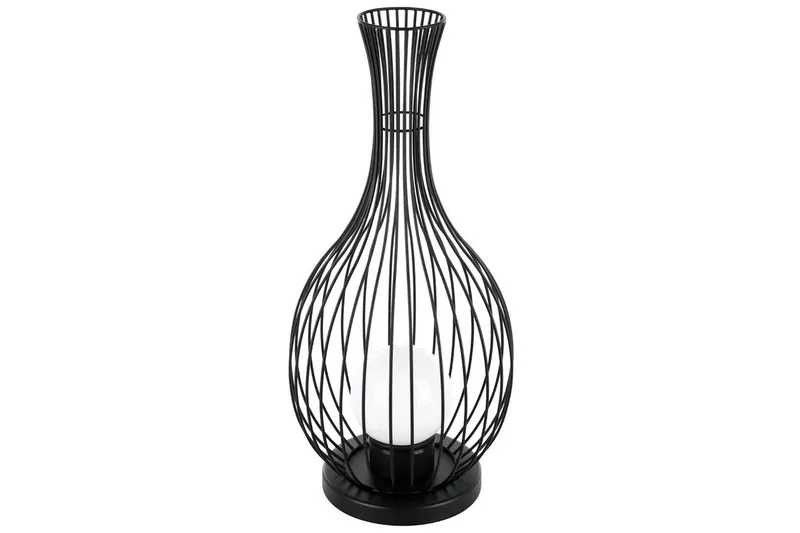 Golvlampa Eglo Fossombrone, Vit/Svart