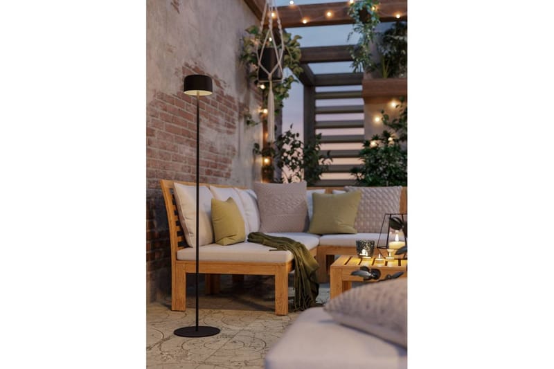 Golvlampa Eglo Roccanova-L Svart - Svart - Utemöbler - Balkong - Balkongbelysning