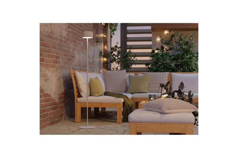 Golvlampa Eglo Roccanova-L Vit - Vit - Utemöbler - Balkong - Balkongbelysning