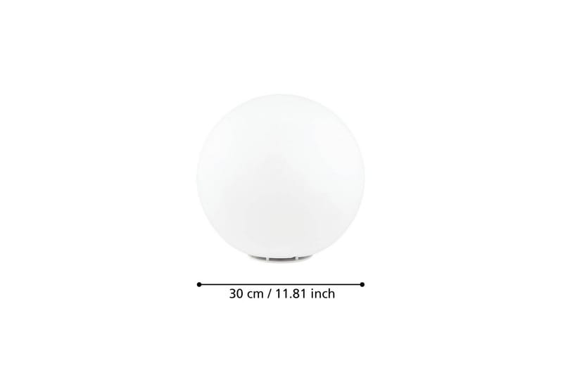 Golvlampa Utebelysning Eglo Monterolo 300 mm - Vit - Utemöbler - Balkong - Balkongbelysning