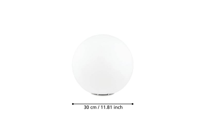 Golvlampa Utebelysning Eglo Monterolo 300 mm - Vit - Utemöbler - Balkong - Balkongbelysning