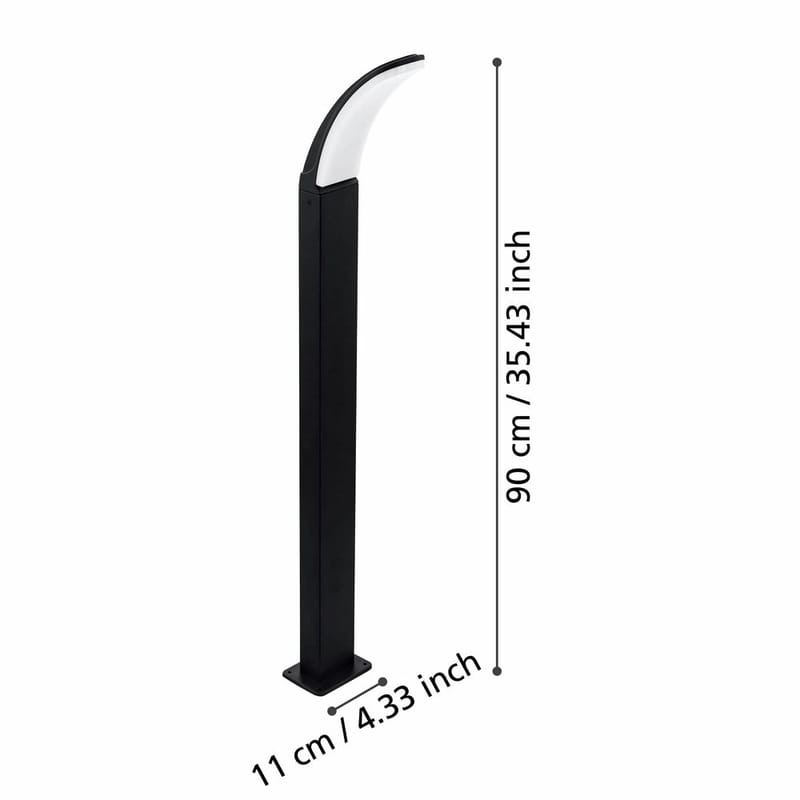 Golvljus Fiumicino - 11 cm - Belysning - Utomhusbelysning - Stolplyktor & grindlyktor