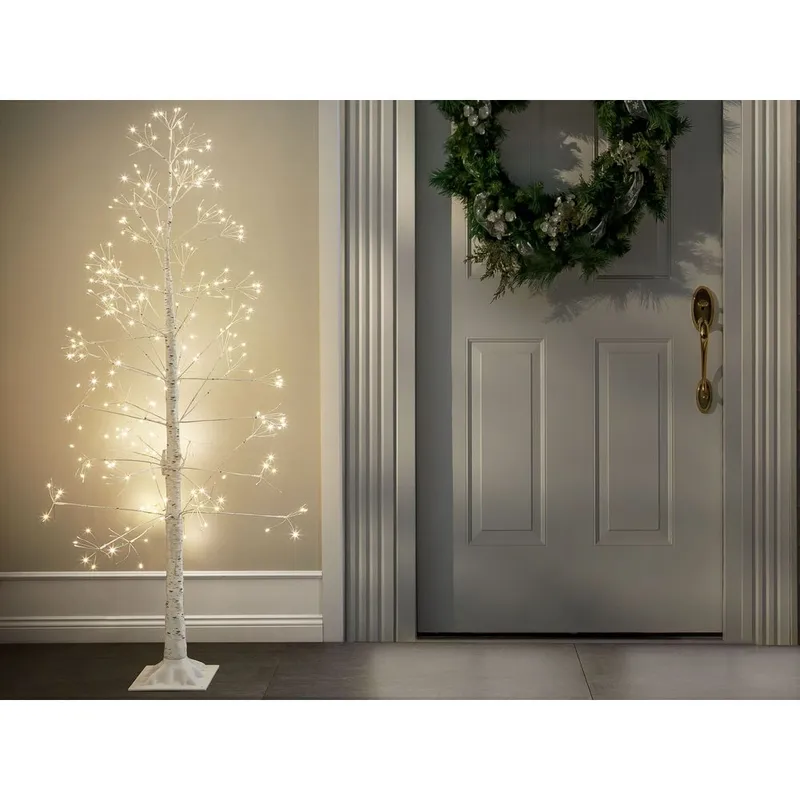 Juldekoration Utomhus Albioni - Vit/45x45x180 cm - Belysning - Julbelysning - Julbelysning utomhus