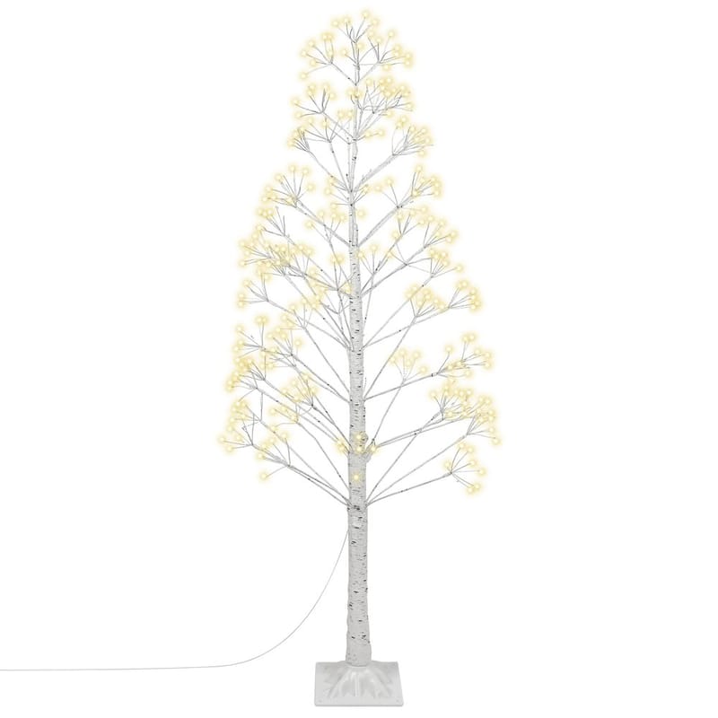 Juldekoration Utomhus Albioni - Vit/45x45x180 cm - Utemöbler - Balkong - Balkongbelysning