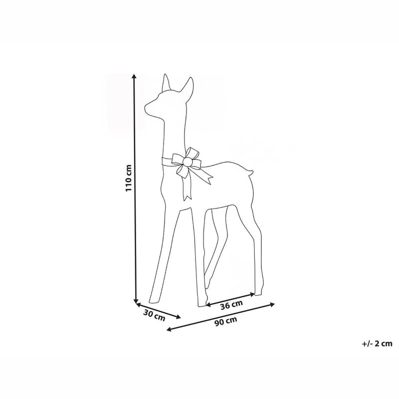 Juldekoration Utomhus Aurenne - Utemöbler - Balkong - Balkongbelysning