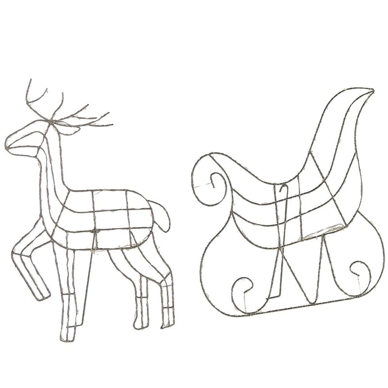 Juldekoration Utomhus Saija - Utemöbler - Balkong - Balkongbelysning