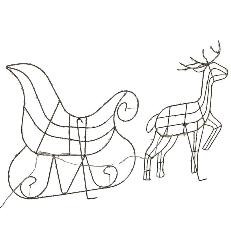 Juldekoration Utomhus Saija - Utemöbler - Balkong - Balkongbelysning