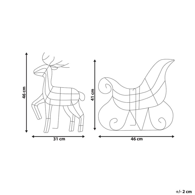 Juldekoration Utomhus Saija - Utemöbler - Balkong - Balkongbelysning