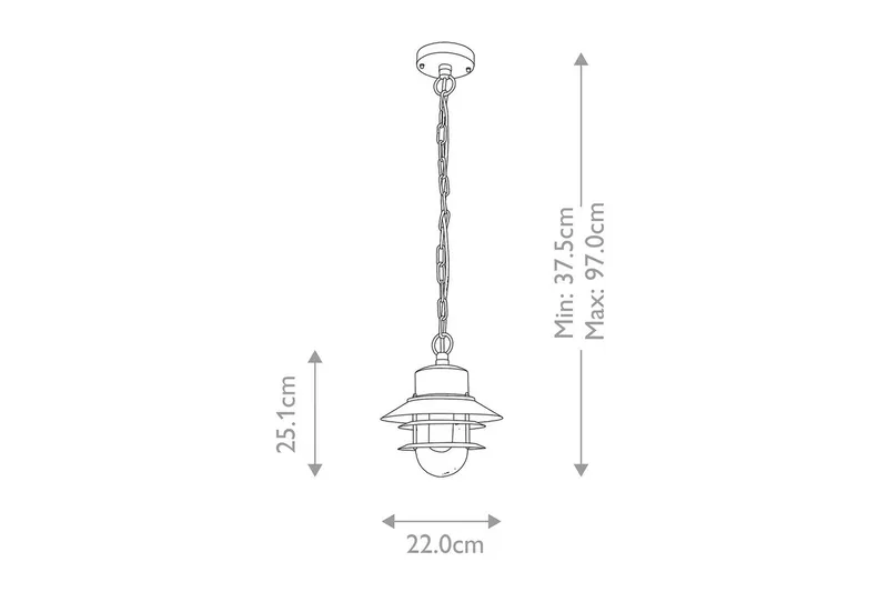 Köpenhamn Elstead Lighting Utomhuslampa - Black - Utemöbler - Balkong - Balkongbelysning