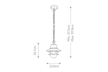 Köpenhamn Elstead Lighting Utomhuslampa - Black - Utemöbler - Balkong - Balkongbelysning
