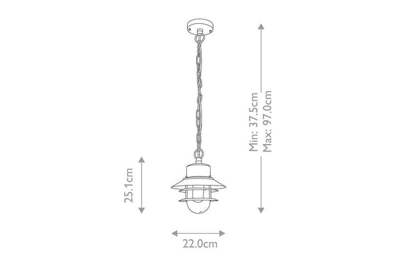 Köpenhamn Elstead Lighting Utomhuslampa - Black - Utemöbler - Balkong - Balkongbelysning