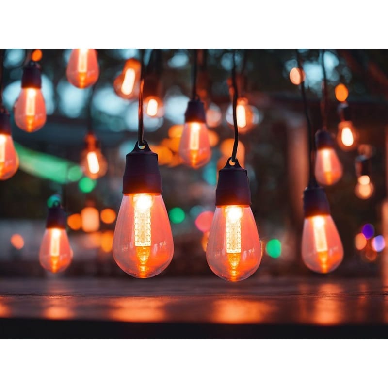 LED-ljusslinga för Utomhusbruk Itilleq - Utemöbler - Balkong - Balkongbelysning