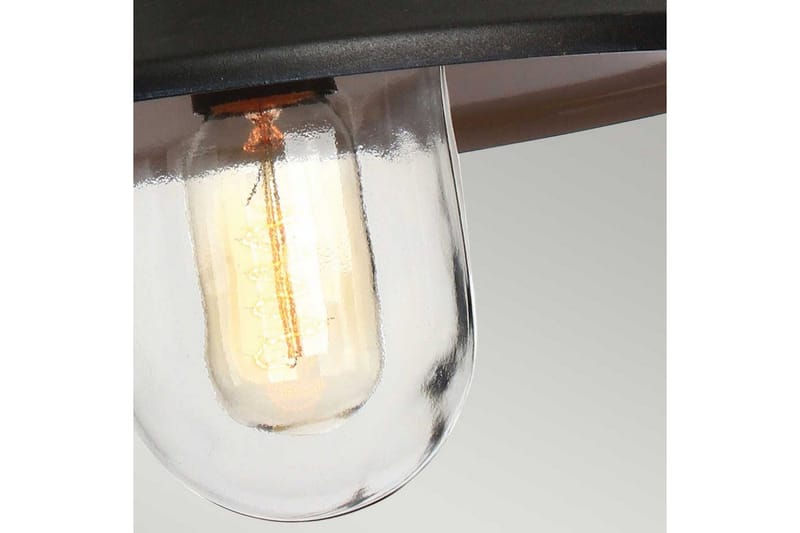 Utomhushängande Elstead Lighting Klampenborg Svart - Svart - Utemöbler - Balkong - Balkongbelysning