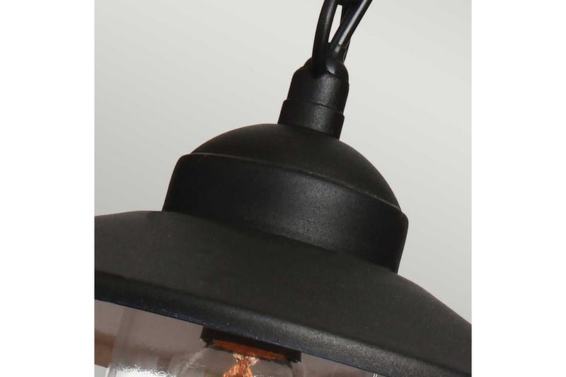 Utomhushängande Elstead Lighting Klampenborg Svart - Svart - Utemöbler - Balkong - Balkongbelysning
