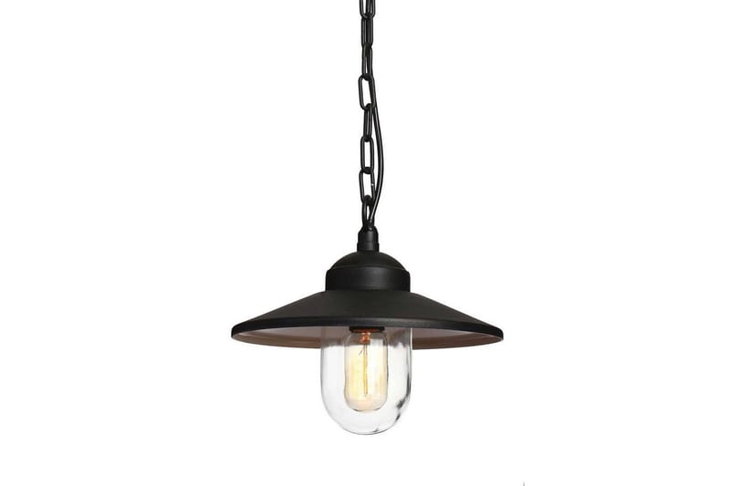 Utomhushängande Elstead Lighting Klampenborg Svart - Svart - Utemöbler - Balkong - Balkongbelysning