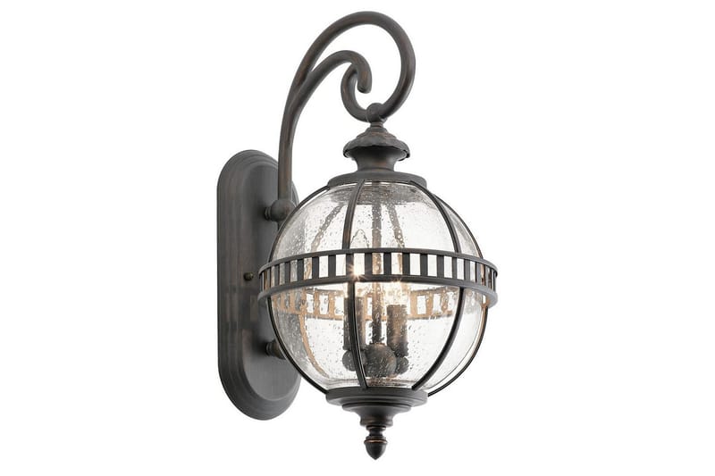 Utomhusvägglampa Kichler Halleron 254x489x318 mm, Londonderry - 254x489x318 mm, Londonderry - Utemöbler - Balkong - Balkongbelysning