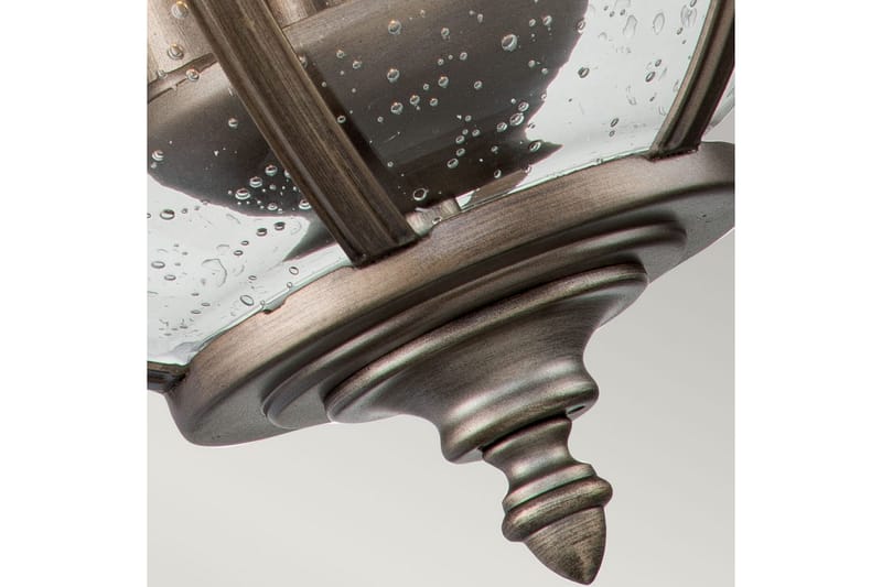 Utomhusvägglampa Kichler Halleron 305x578x375 mm, Polerad brons - 305x578x375 mm, Polerad brons - Utemöbler - Balkong - Balkongbelysning