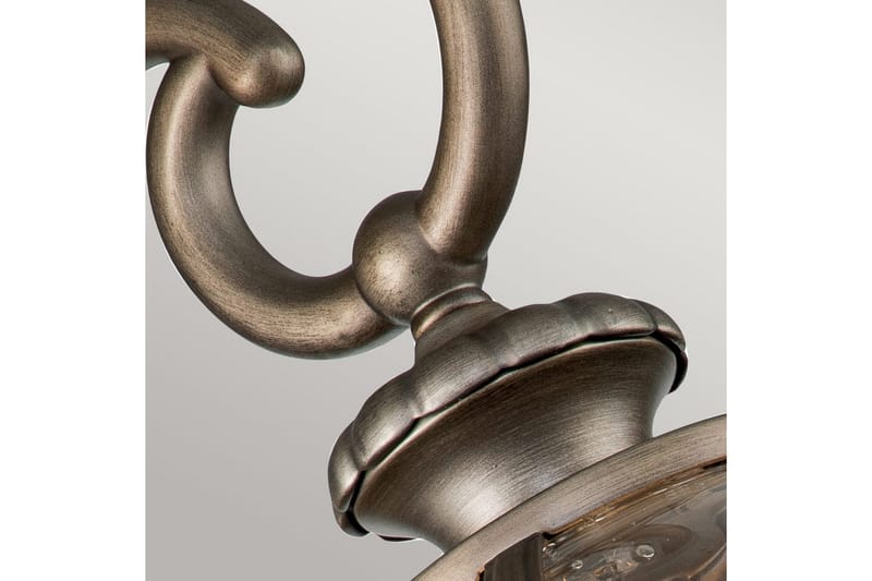 Utomhusvägglampa Kichler Halleron 305x578x375 mm, Polerad brons - 305x578x375 mm, Polerad brons - Utemöbler - Balkong - Balkongbelysning
