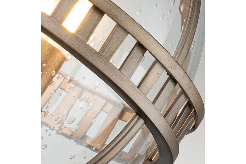 Utomhusvägglampa Kichler Halleron 305x578x375 mm, Polerad brons - 305x578x375 mm, Polerad brons - Utemöbler - Balkong - Balkongbelysning