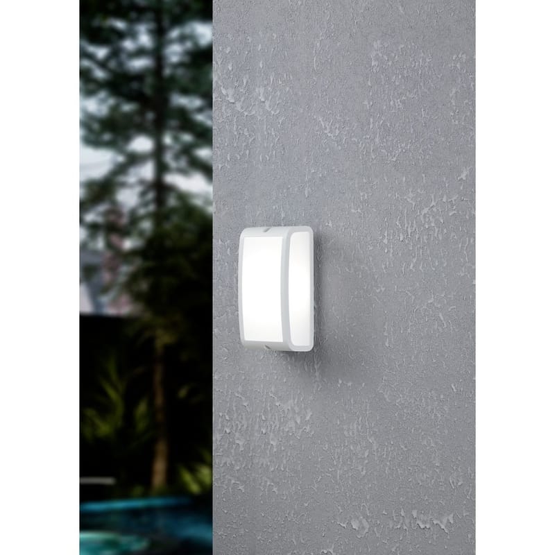 Utvändig vägglampa Camarda - Vit - Belysning - Utomhusbelysning - Fasadbelysning