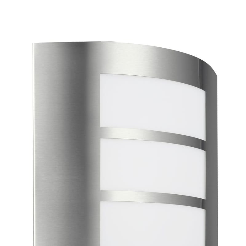 Utvändig vägglampa City med sensor - Rostfritt Stål - Belysning - Utomhusbelysning - Fasadbelysning