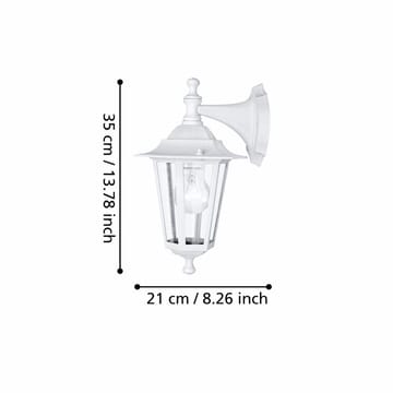 Utvändig vägglampa Laterna - 35 cm - Belysning - Utomhusbelysning - Fasadbelysning