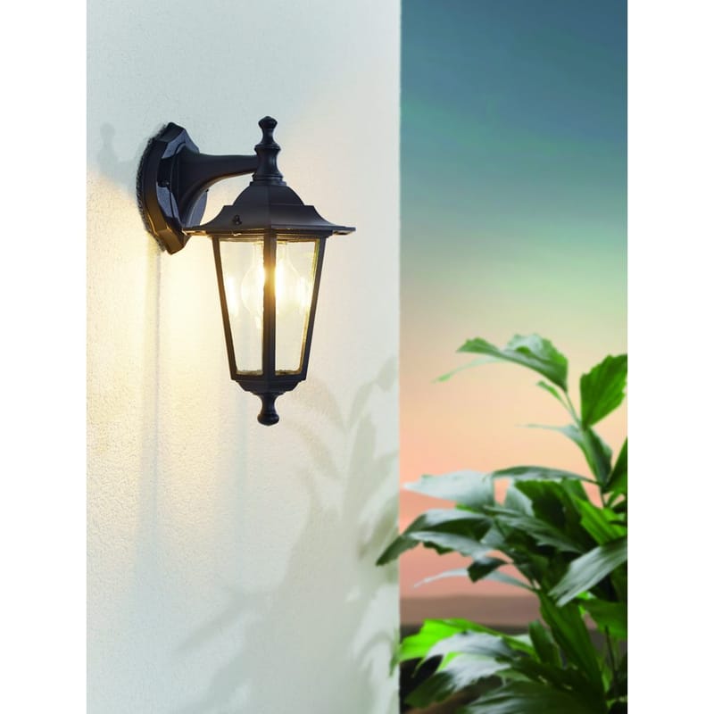 Utvändig vägglampa Laterna - Nedåtriktad - Utemöbler - Balkong - Balkongbelysning